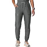 Fabletics Women's High Rise Active Scrub Jogger - MotionTech, 4-Way Stretch, Pocket-Packed, Lightweight, Semi-Slim Fit