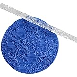 2021 Christmas Rolling Pins with Patterns for Baking Clear Embossing Acrylic Rolling Pin for Fondant Sugar Craft Cookies Cake