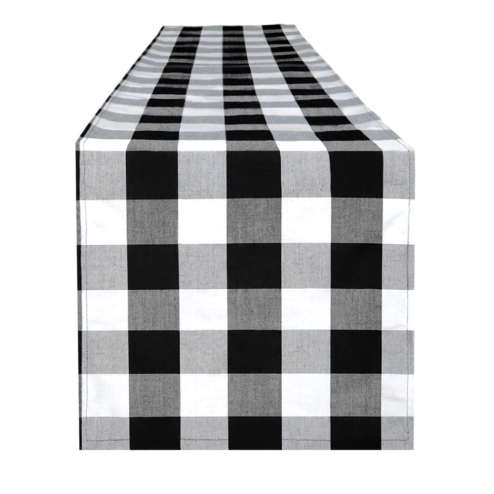 Best buffalo plaid table runner 36