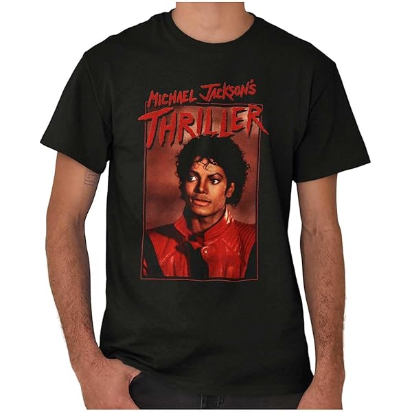 Amazon.com: Michael Jackson Mens 'Thriller' T-Shirt, Black, Small