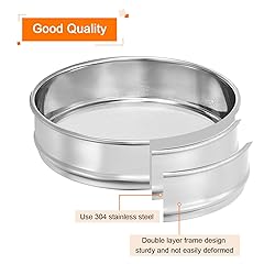 PATIKIL 90 Mesh Lab Sieve, 8" Diameter Test Sieve