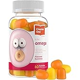 Zahler - Chapter One Omega 3 Gummies for Kids (60 Count) - No Fish Oil, Kosher, with Omega 3-6-9, EPA & DHA