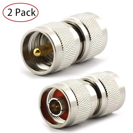 TengKo N Macho a UHF PL-259 PL259 Conector RF Coaxial Adaptador ...