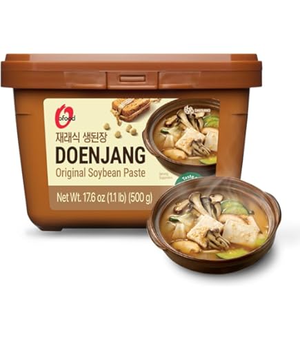 Amazon.com : Haechandle Seasoned Soybean Paste 1.1 Lb (500g) Tub