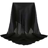 100% Mulberry Silk Scarf-Printed or Solid Color 35” Square Large Silk Hair Head Wrap Scarf With Gift Box Package