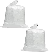 STAR SUPPLIES White 1.5 Cubic Booster Bean Bag RefFill Bead Bag view 3