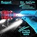 Rxment H11 LED Headlight Bulb (H8, H9) CREE XHP50 9,600Lm 6000K Cool White All-in-One Conversion Kit H11 Headlight Bulb H11 Bulb, LED H11 LED Fog Lights