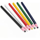 Aissmmeio Color Grease Pencil Peel-off China Markers Grease Pencils Crayons Marking Wax Pen for Coloring Drawing Marking on The Glass Garments Metal Porcelain Fabrics Film Paper (6Pcs Assorted Color)