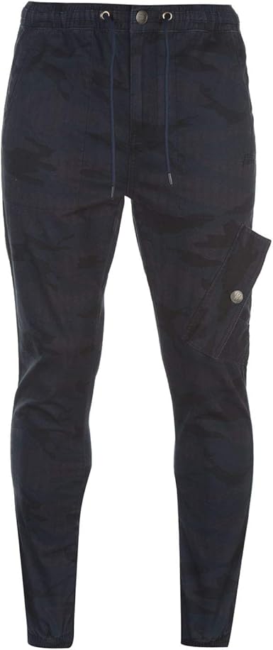 cuffed cargo trousers mens