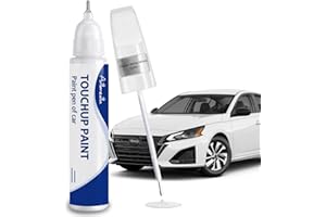 ARTBREATH Glacier White(QAK) Touch Up Paint for Nissan-Exact Match–Chips and Nicks Car Paint Scratch Repair Kit Automotive Paint Pen for 370Z/Altima/Armada/Cube/Frontier/GT-R/Juke/Leaf/Maxima/Murano/NV/Rogue