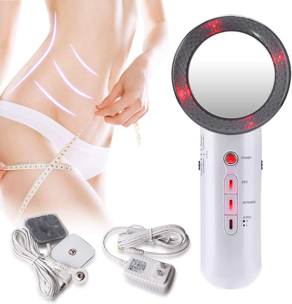 3 IN 1 EMS Far Infrared Weight Loss Machine Multifunctional Fat Burner for Arms Waist Abdomen Hip Legs Body Massage Skin Tightening Beauty Machine for Men Women