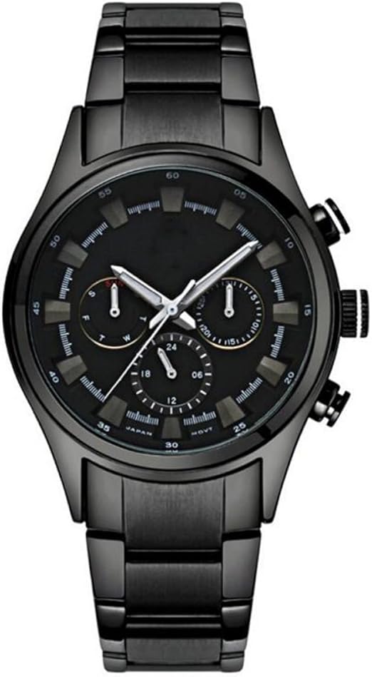 Watch Sports Men 's Watch Luminous Steel Strip Watch,BlackOneSize