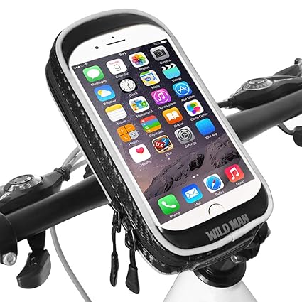 Fahrrad Handyhalterung Wasserdicht Universal 360°Drehbar Motorrad-Halterungen mit Empfindlicher Touchscreen Handyhalter Fahrr