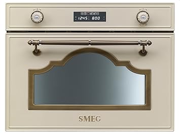Smeg SC745MPO - Microondas (Integrado, 34 L, 1000 W, Giratorio ...
