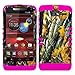 CellPhone Trendz Hybrid 2 in 1 Case Hard Cover Faceplate Skin Pink Silicone and Camo Mossy Hunter Oak Big Branch Snap Protector for Motorola DROID RAZR M (XT907, 4G LTE, Verizon)
