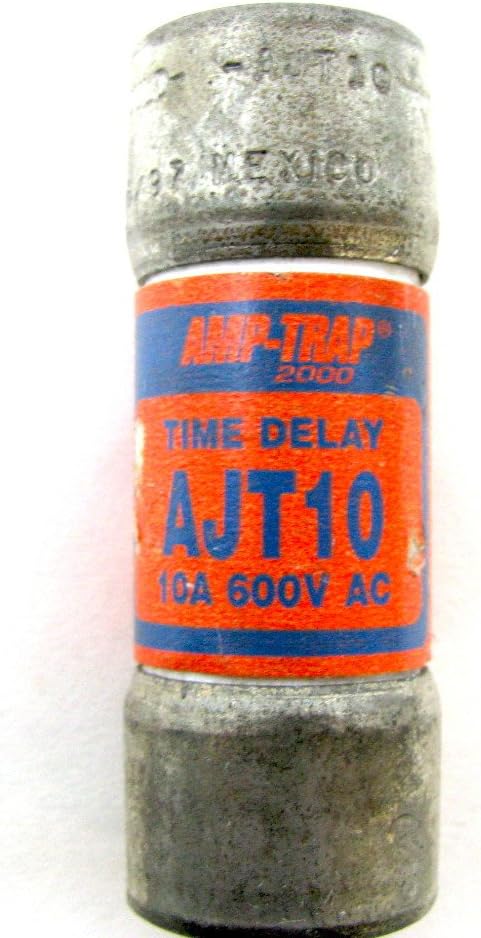 Ferraz Shamwut AJT10, 600V, 10Amp Cartridge Fuse