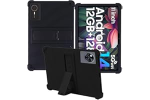 CongJiaLingXi Compatible for Acer Iconia Tab P11 11.0 Inch Tablet Case, Soft Silicone Full Coverage Bumper Adjustable Stand S