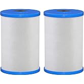 HG-CB6 CB6 Carbon Block Water Filter Replacement Compatible with Hydronix HG-CB6 Hydro Guard Filter and MP and MPC System 0.5 &mu;, 4.5" D x 6.5" H 2 Packs
