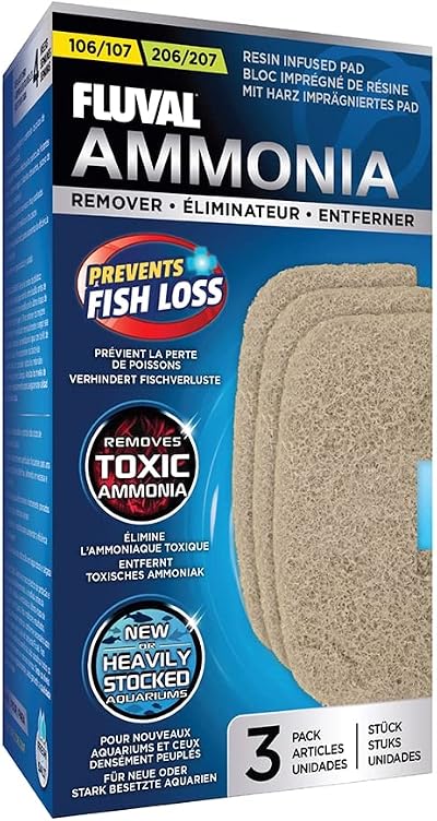 Fluval Ammonia Remover Pad for 106/7 and 206/7 Filters