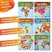 GeoToys GeoPuzzle, Country-Shaped Jigsaw Puzzles Set of 6, Geography Puzzle, Geography Game & Map Puzzle - Jigsaw Puzzles for Kids Ages 6-9 Years Old