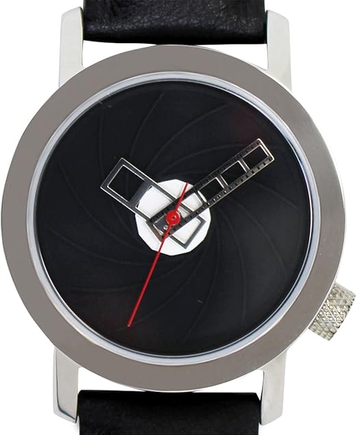 Amazon Co Jp アクテオ Akteo メンズ レディース 腕時計 グッズ 34mm フォト Photo ウォッチ 時計 ブラック フランス製 国内正規品 ホーム キッチン