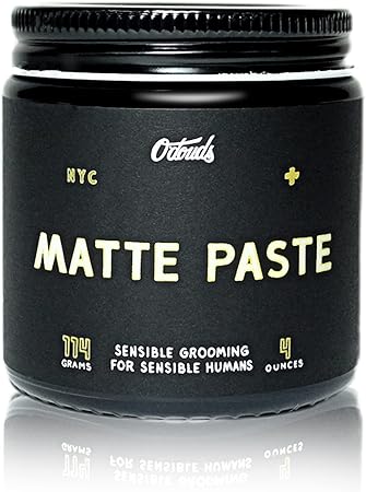 Amazon O Douds オダウズ マットペースト Matte Paste ヘアグリース メンズ 水性 ポマード Pomade ワックス クリームタイプ ヘアグリース 114g O Douds Apothecary オダウズ 櫛 コーム 通販