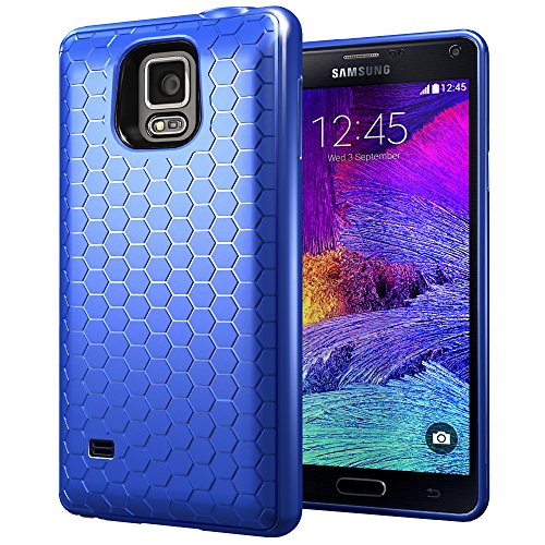 Samsung Galaxy Note 4 Extended Battery Case. Hyperion Samsung Galaxy Note 4 Extended Battery HoneyComb TPU Case / Cover (Fits Hyperion 8000mAh Extended Battery)) [2 Year No Hassle Warranty] (CASE ONLY. Does not include battery) **Hyperion Retail Pack
