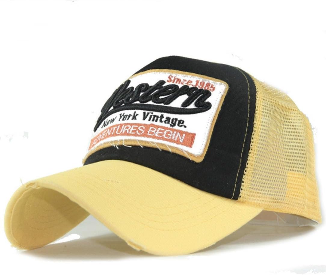 Vanvler Embroidered Baseball Caps,Summer Hip Hop Hats for Women Men