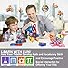 Magnetic Blocks, Magnetic Tiles for Kids, Magnetic Building Blocks Set Educational Toys for Boys and Girls (93 Piece)