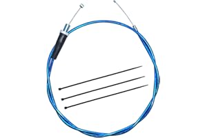 YRHHBYH 50'' Throttle Cable for Mini Bike Predator 212 79cc 196cc 212cc Coleman CT200U Baja Warrior Doodlebug MB200 Motovox MBX10 Monster Mega Go Kart Blue