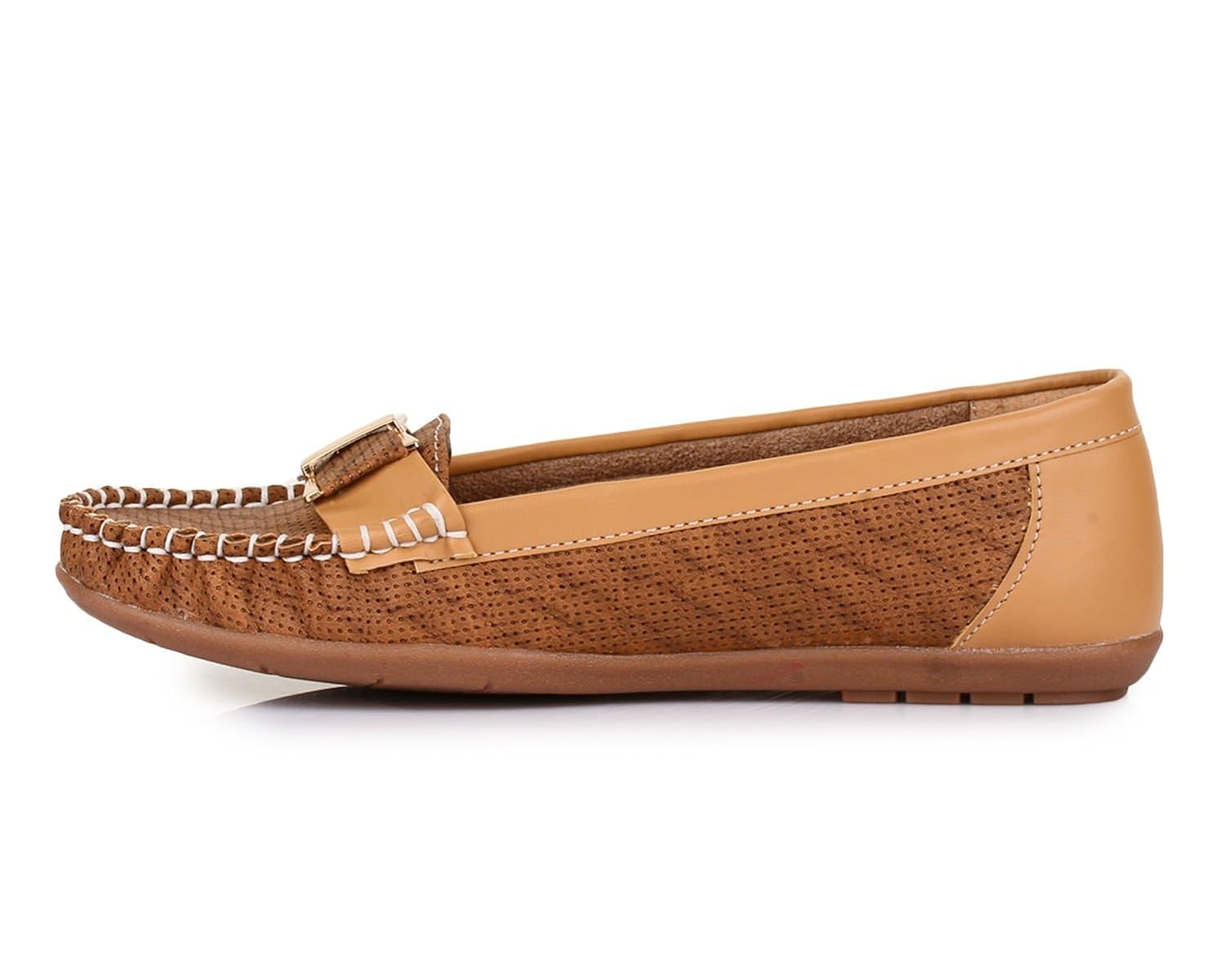 trase women's synthetic leather loafers