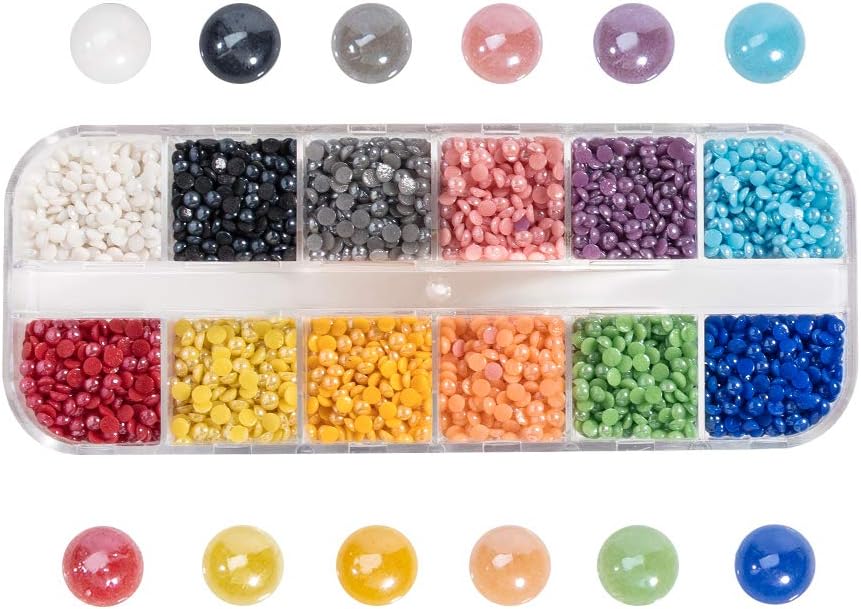 Ideal For Card Making Bows A Beautiful Collection Of 137 Flat Back Pearlescent Embellishments Materials Craft Supplies Tools Delage Com Br