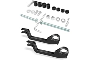 Handguard Mount Kit Replace 34452 Fit for PowerMadd Sentinel Hand Guards, Aluminum Alloy Handguards Snowmobile Mount Kit Fit 