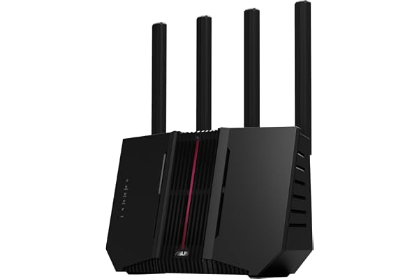 ASUS RT-BE92U WiFi 7 Router - Tri-Band (6GHz), 9.7 Gbps, x2 WAN, Mesh