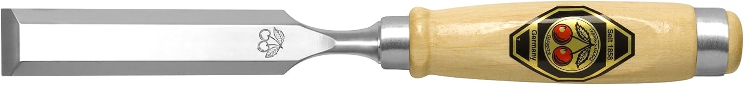 Kirschen Stechbeitel mit Weißbuchenheft - 20mm