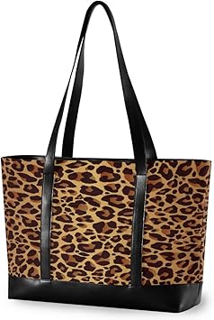 leopard print large bag