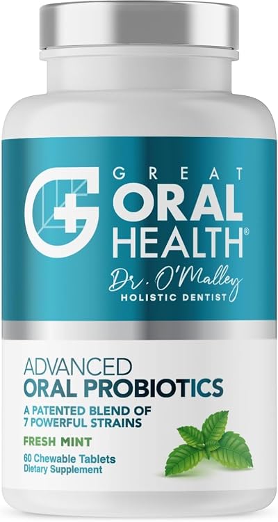 Great Oral Health Oral Probiotics BLIS K12 M18 60 Chewables Mint