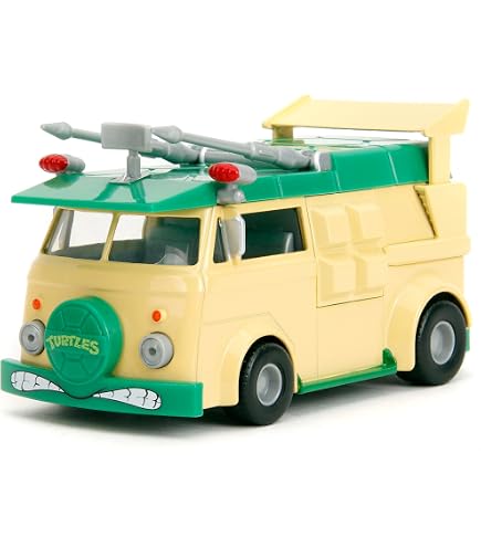 Amazon.com: Party Wagon Green and Beige Ninja Turtles Hollywood