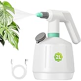 Uten Cordless Electric Sprayer - 2L Rechargeable Electric Spray Bottle, Lightweight Portable Sprayer, Multi-Use for Cleaning, Watering, Disinfecting