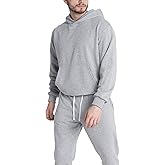 Tuveke Sweat Suits For Men Set 2 Pcs Hoodie Jogger Sweatsuits Size S To 3XL