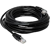 Cabo de rede Plus Cable CAT.5E 5M Preto Patch Cord PC-ETHU50BK