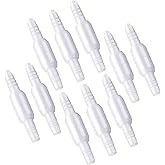 10 Pack Oxygen Tubing Connector, Oxygen Swivel Connector for Oxygen Tube, 360° Rotation Cannula Connector Avoid Tangles