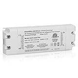 12V 25W Dimmable LED Driver, 120V AC to 12V DC