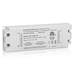 12V 25W Dimmable LED Driver, 120V AC to 12V DC