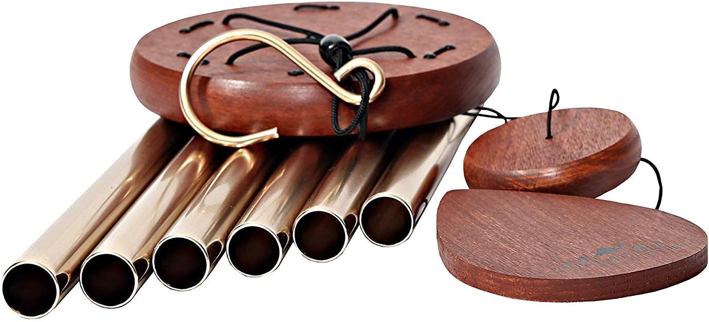 UpBlend Outdoors Medium Wind Chime, Havasu Hand-Tuned (28" Total Length); A Beautiful Gift for Your Patio, Garden, and Outdoor Home décor. : Garden & Outdoor