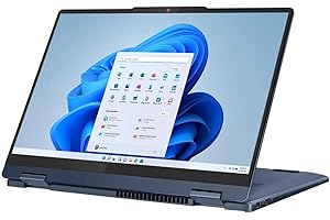 Lenovo Ideapad 5 14" 2-in-1 Touchscreen Laptop - AMD Ryzen 7 8840HS - WUXGA (1920 x 1200) - Windows 11-1TB SSD M.2 2242-16GB LPDDR5x-6400 - Backlit Keyboard - Fingerprint Reader