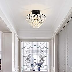 YYJLX Modern Small Crystal Ceiling Light Fixture