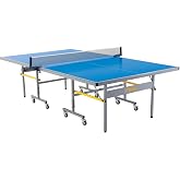 STIGA Outdoor Table Tennis Tables &ndash; All-Weather Waterproof Aluminum Ping Pong Tables with Net &amp; Post, QuickPlay Assembly, 108" L x 60" W x 30" H