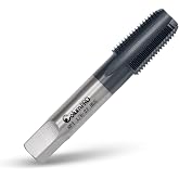 ColumPRO 1/8&rdquo;-27 NPT Pipe Tap, High-Speed Steel Thread Tap with AD+ Coating, Heavy-Duty Threading Tool for Stainless Steel, Brass, PVC, Metal