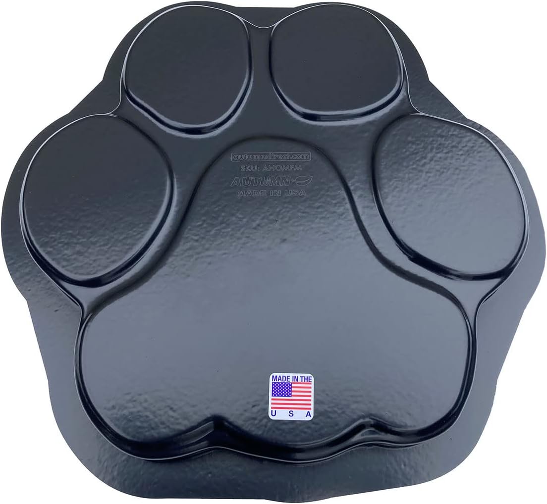 Hardscaping Materials - AUTUMN Made in USA Paw Print Mold, Dog Cat Paw Print Stepping Stone Mold, Dog Paw Mold, Concrete Cement Mold, Paw Print Garden Decor Mold, Textured Mold for Non-Slip Stepping Stones, 13 in